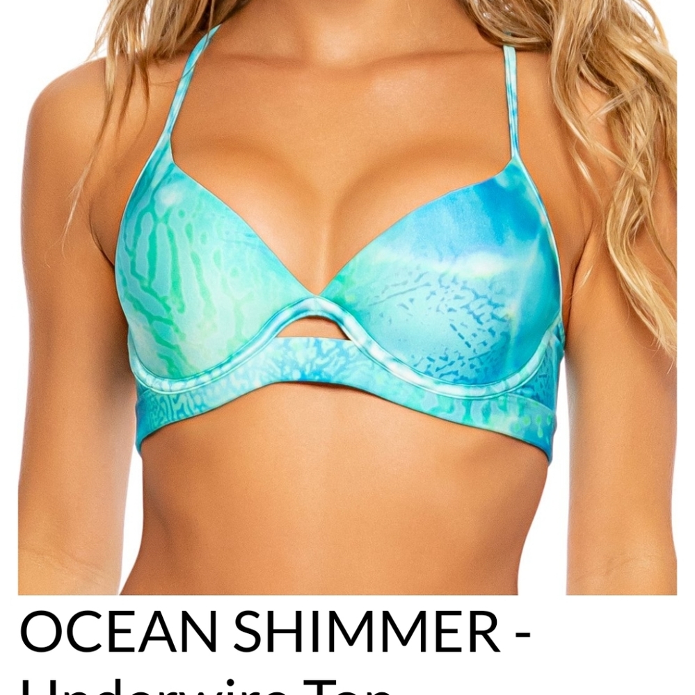 Luli Fama Bikini Ocean Shimmer